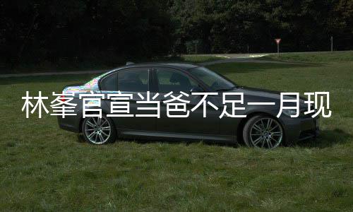 不足 满一月酒吧当爸现身官宣苍老渣显林峯脸胡
