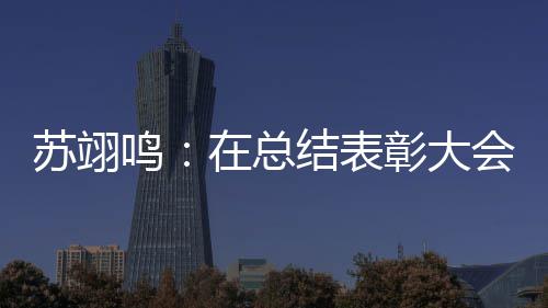 鸣 明结表夺金大学年想会上在总彰大重温仿佛苏翊瞬间上一所好