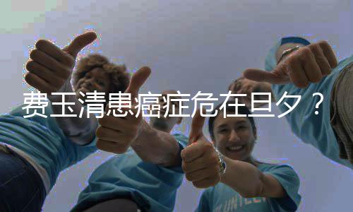应经纪团旦夕队回癌症之谈危在无稽费玉清患